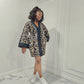 Brown Ankara Print Dress