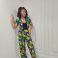 Two piece green and yellow