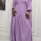Lilac Breeze Maxi Kaftan
