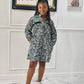 Zebra print kids dress